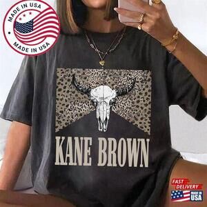 Kane Brown Bullhead T-Shirt Tour Retro 90S Shirt